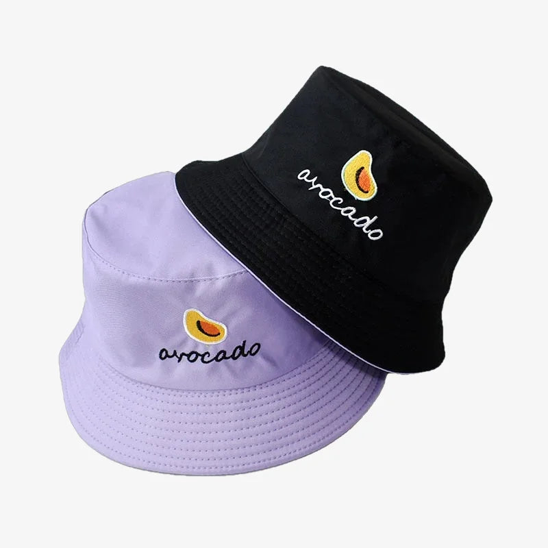 Avocado Bucket Hat Purple