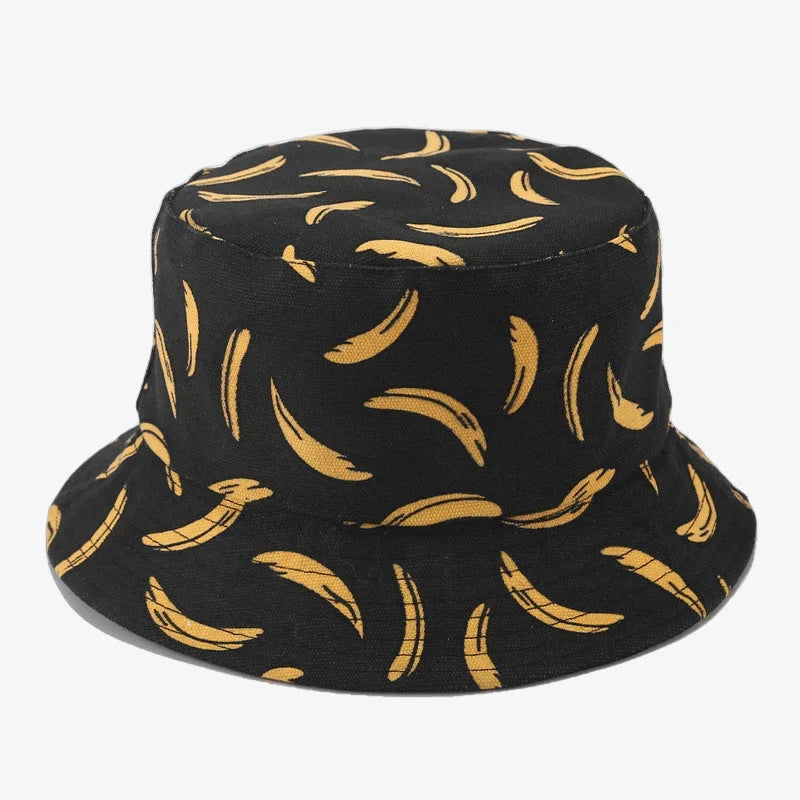 Banana Bucket Hat Black