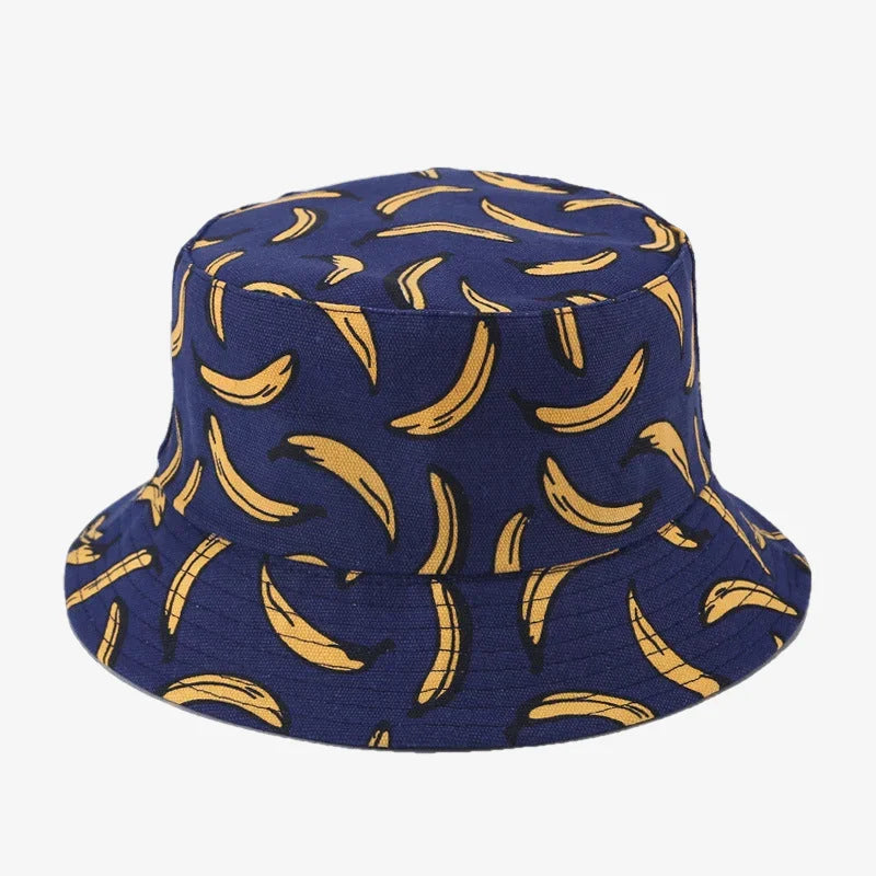 Banana Bucket Hat Navy