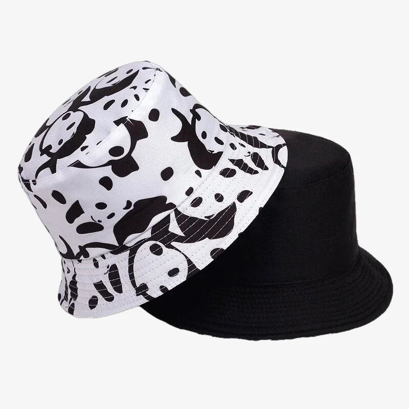 Bucket Hat Black and White