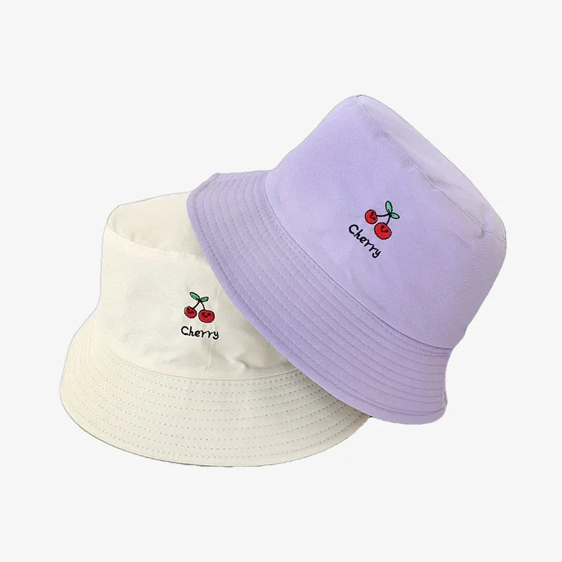 Bucket Hat Cherry Purple