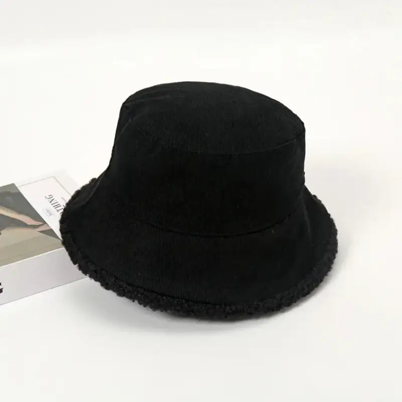 Bucket Hat Corduroy Black
