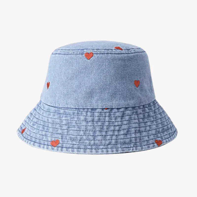 Bucket Hat Denim Sky blue
