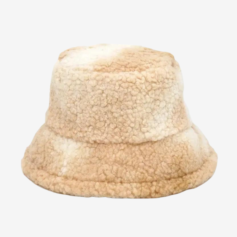 Bucket Hat Fleece Camel