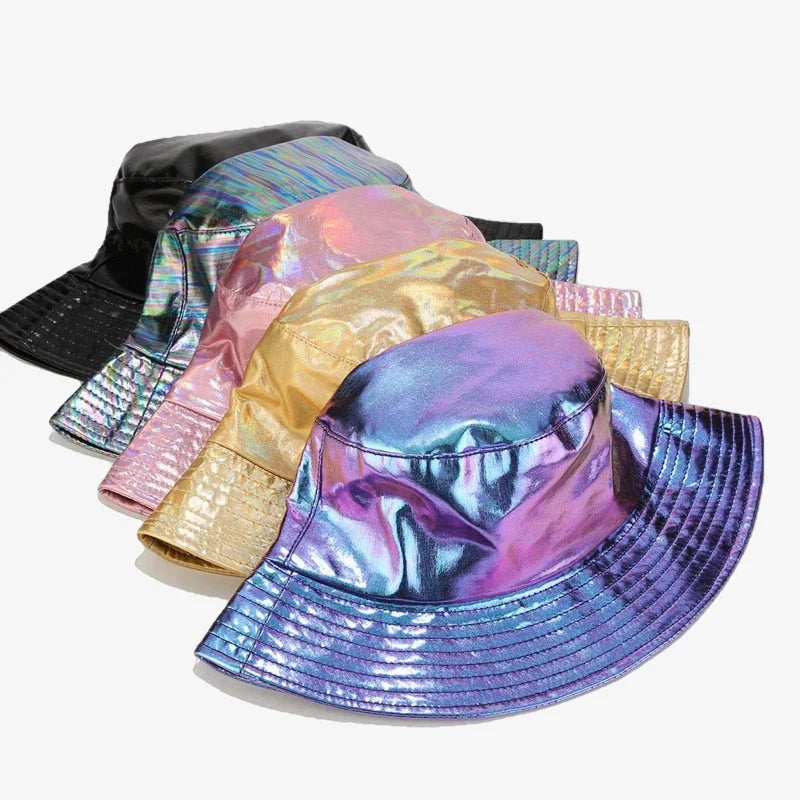 Bucket Hat Holographic