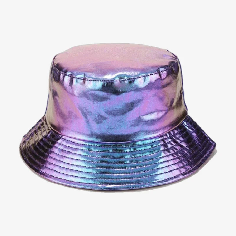 Bucket Hat Holographic Purple