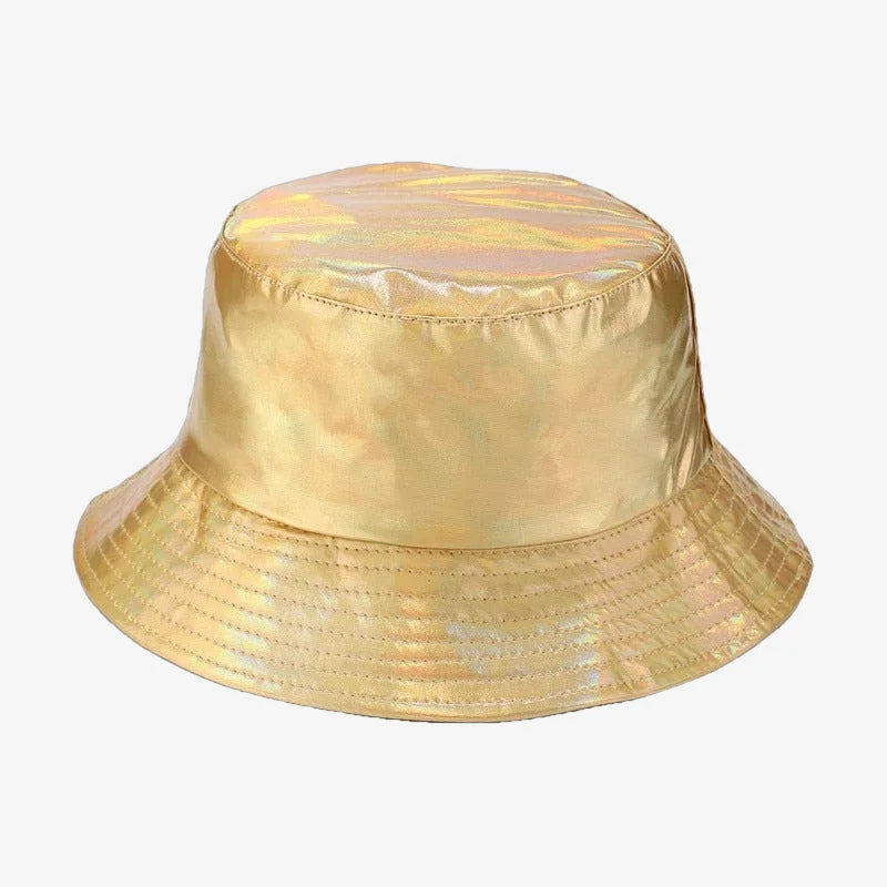 Bucket Hat Holographic Yellow