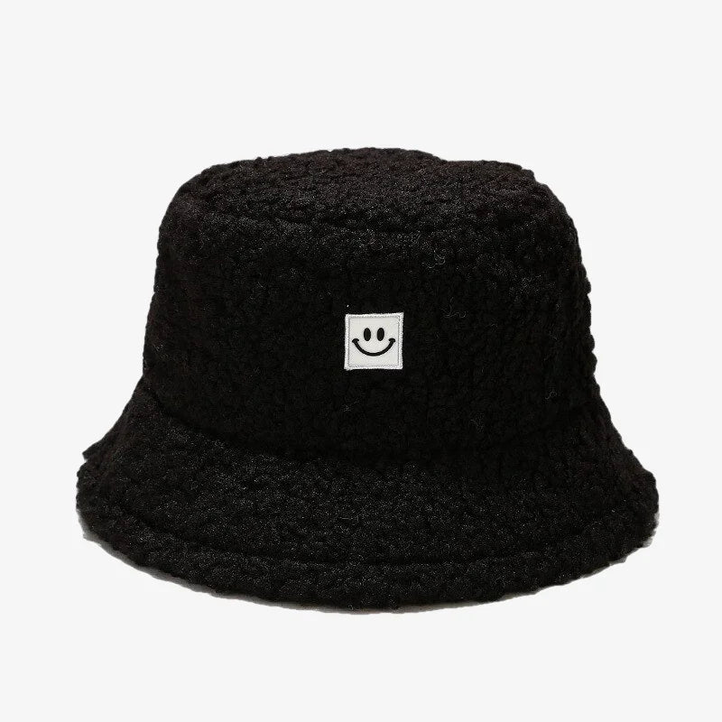 Bucket Hat Sherpa Black