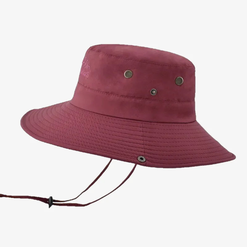 Bucket Hat String Red