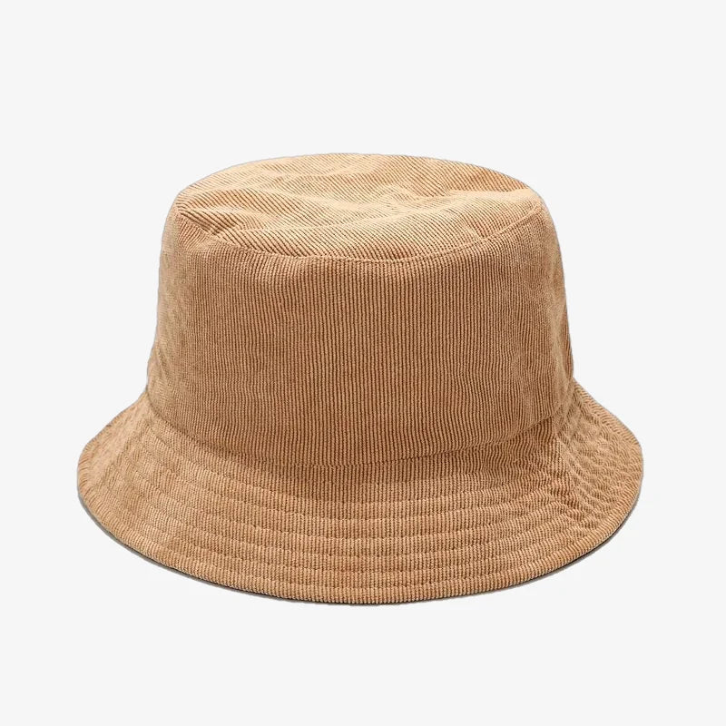 Bucket Hat Velvet Camel