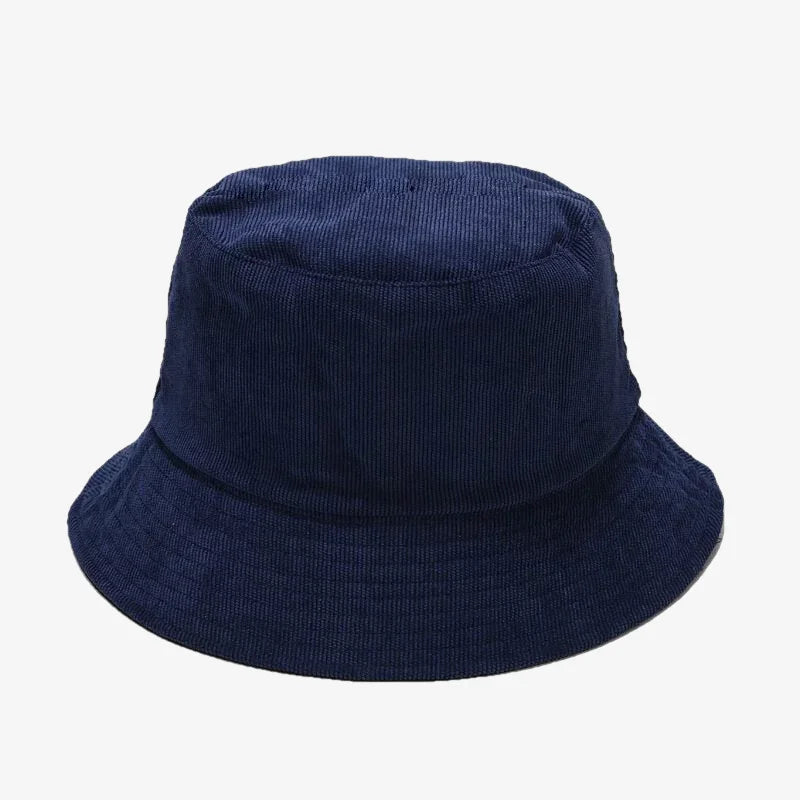 Bucket Hat Velvet Navy