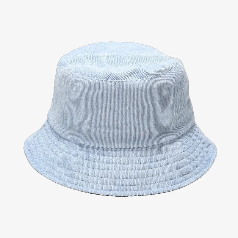 Bucket Hat Velvet Sky blue