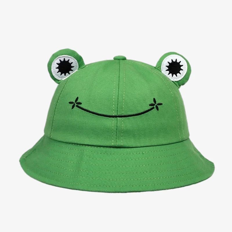 Frog Bucket Hat Green