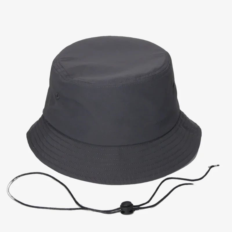 Men Bucket Hats Grey / 56cm