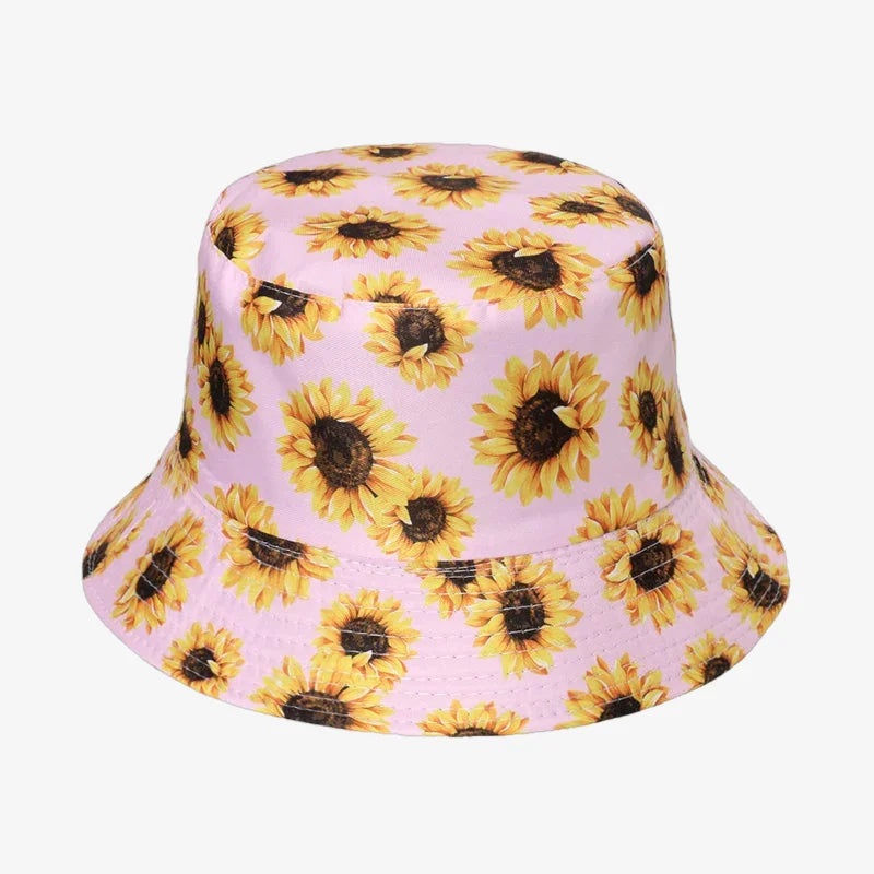 Sunflower Bucket Hat Pink