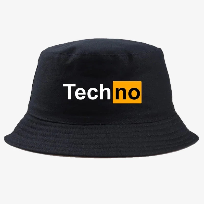 Techno Bucket Hat Black