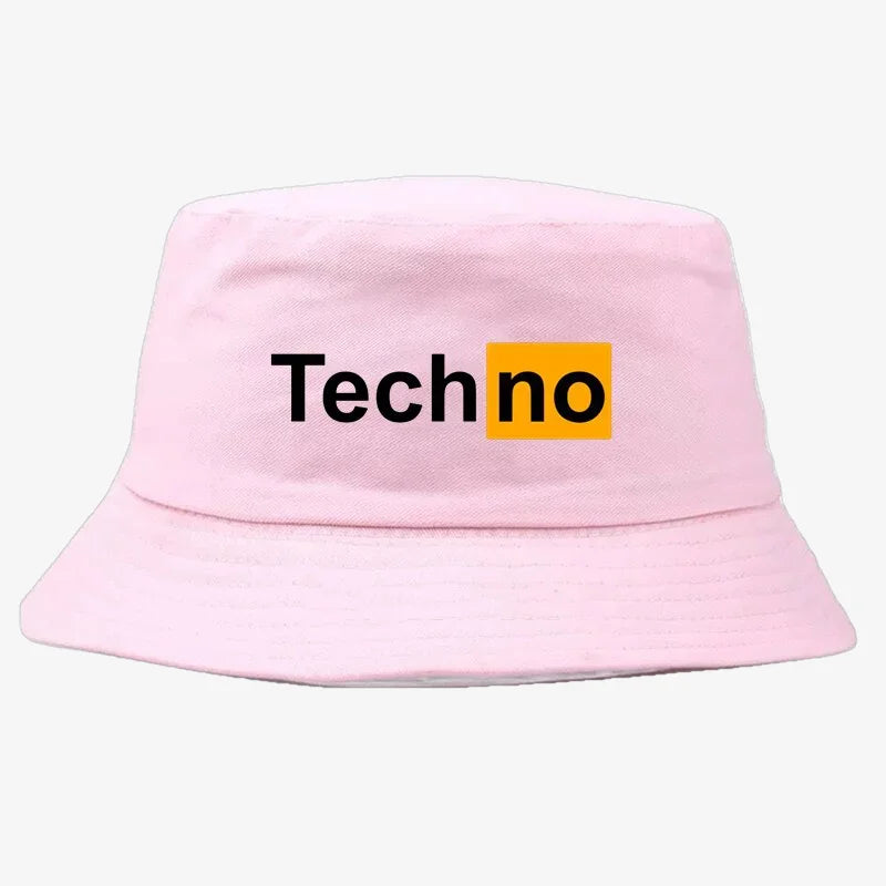 Techno Bucket Hat Pink