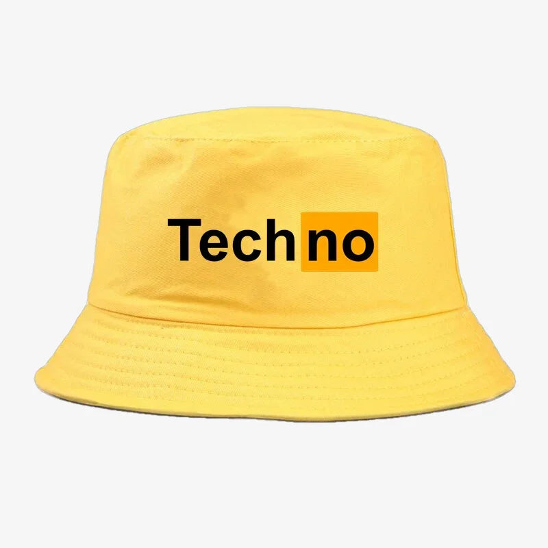 Techno Bucket Hat Yellow