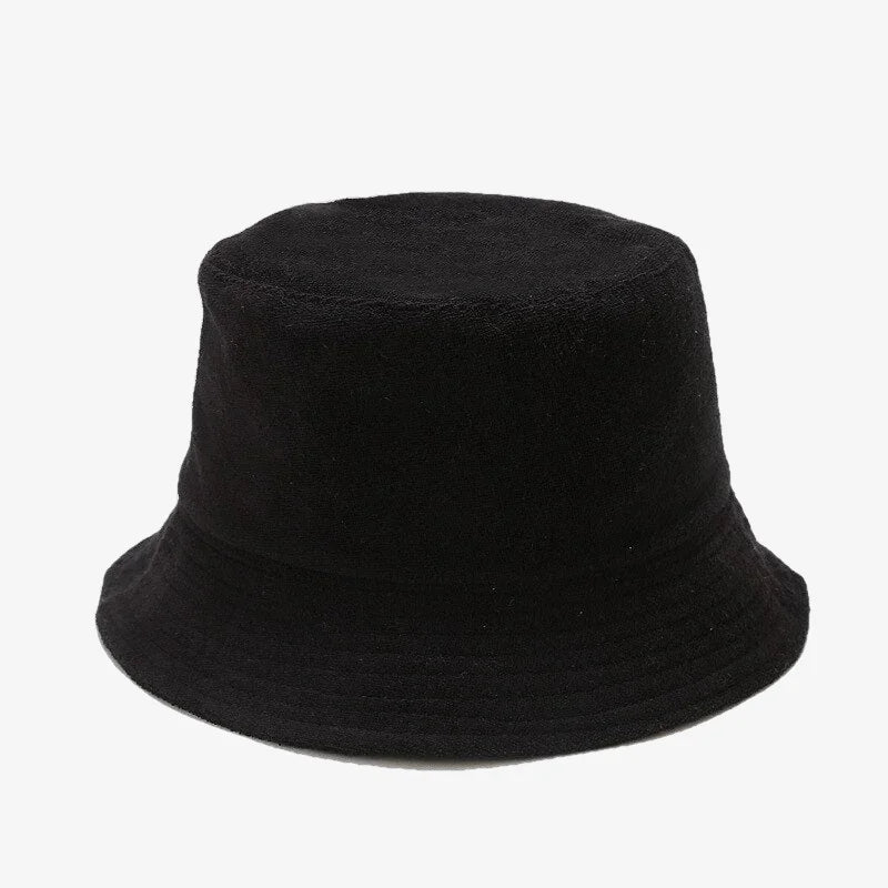 Terry Bucket Hat Black