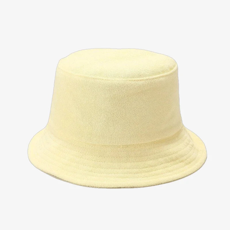 Terry Bucket Hat Yellow