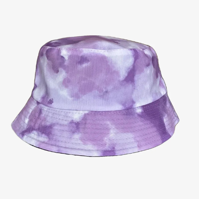 Tie Dye Bucket Hat Purple