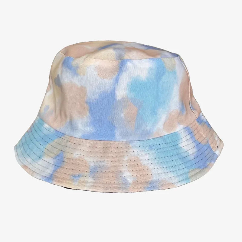 Tie Dye Bucket Hat Sky blue