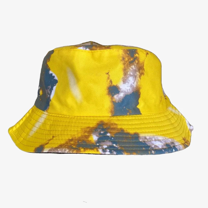 Tie Dye Bucket Hat Yellow